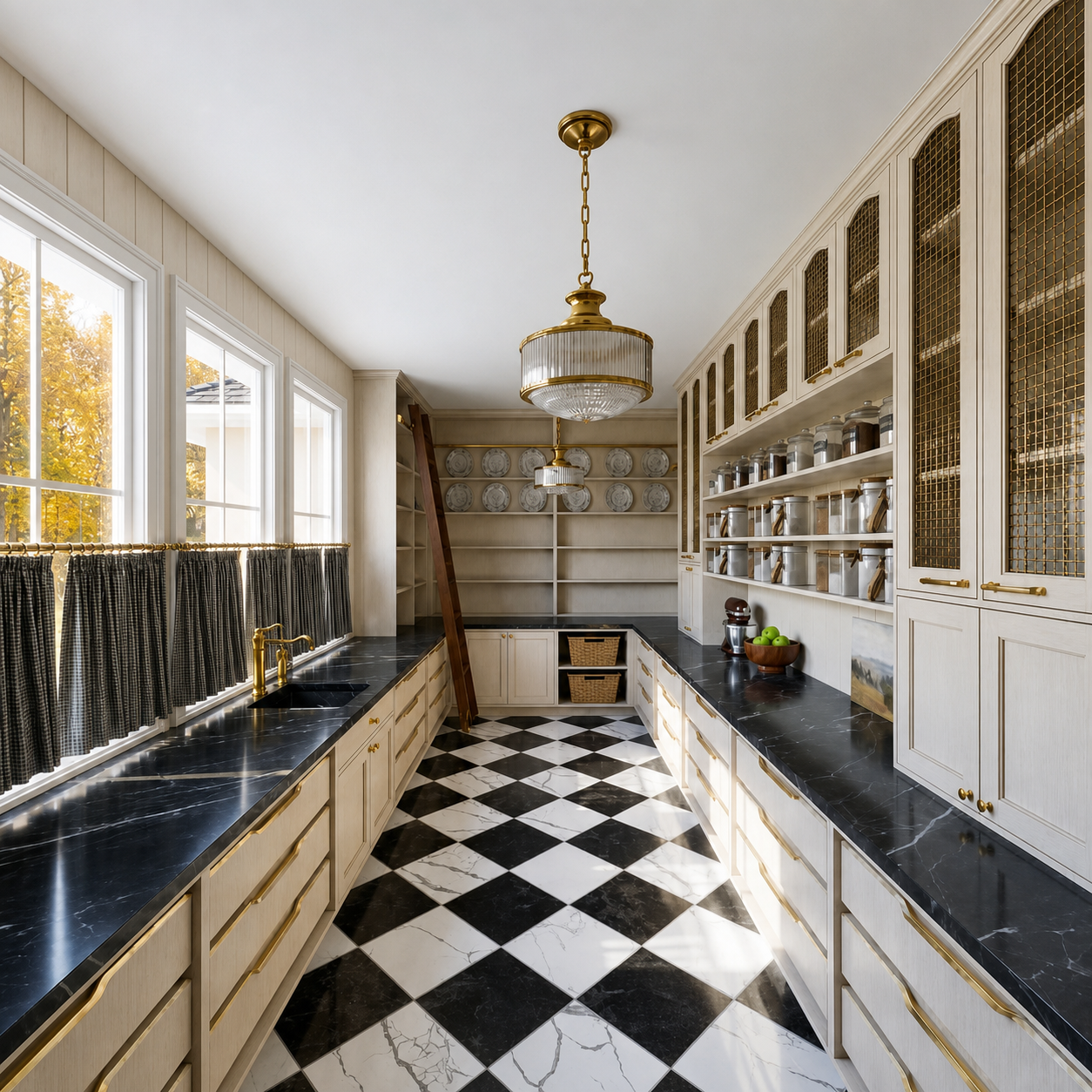Full Butler's Pantry visualization by Carolpe Designs